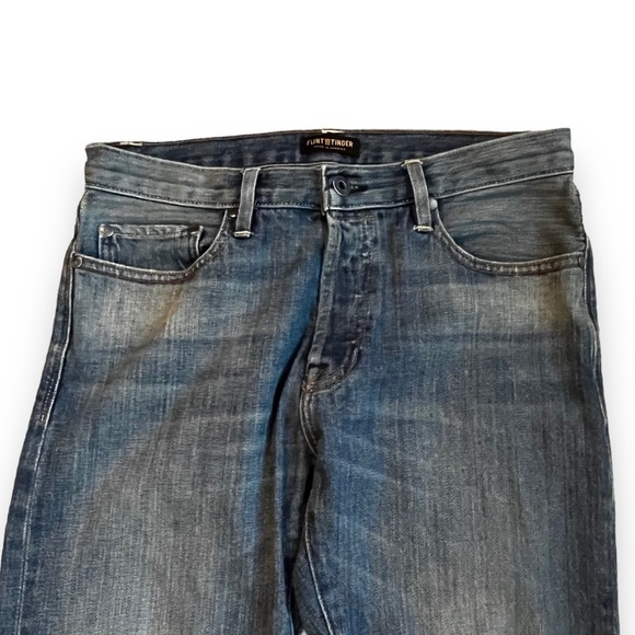 Flint and Tinder Jeans Slim Fit Button Fly Mens 29x29 - Picture 4 of 9